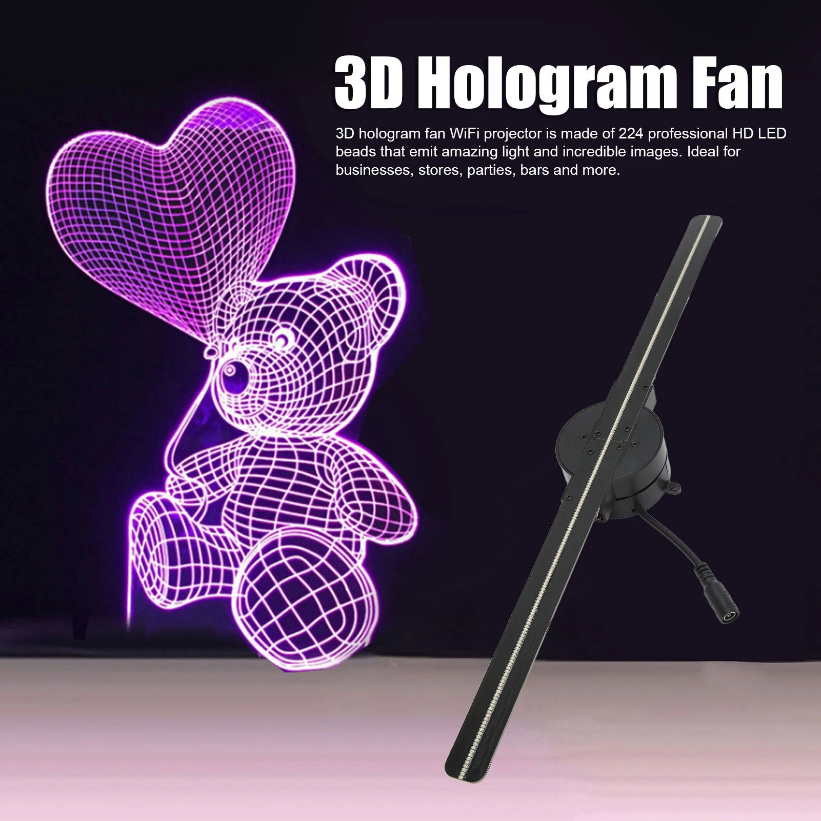 LeviaGlow™ Floating Hologram Display
